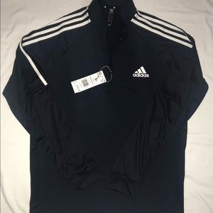 Adidas men dark navy blue Sereno 1/4 TT